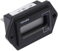 700txr002n-48150d100230a Curtis Hour Meter, 6 Digit LCD, 100 → 230 V ac, 48 → 150 V dc