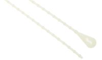 bt-10-01-nt Essentra Cable Tie, Releasable, 273.1mm x 2.4 mm, Natural Nylon, Pk-100
