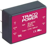 tml-40115 TRACOPOWER Switching Power Supply, TML 40115, 15V dc, 2.666A, 40W, 1 Output, 100 → 375 V dc, 90 → 264 V