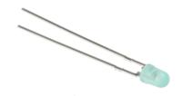 hlmp-1790 Broadcom1.9 V Green LED 3mm Through Hole, HLMP-1790