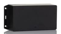 1591xxdflbk Hammond 1591 Series Black Flame Retardant ABS Enclosure, IP54, Flanged, Black Lid, 152 x 81 x 46mm