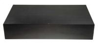 226-139 RS PRO Black Anodised Aluminium Instrument Case, 442 x 254 x 88mm