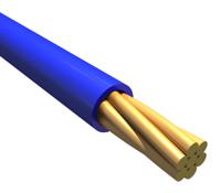 1550-bl005 Alpha Wire Hook-up Wire PVC Series Blue 0.2 mm² Hook Up Wire, 24 AWG, 7/0.20 mm, 30m, PVC Insulation, 1550 BL005