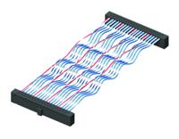 fftp-10-d-0385-01-n Samtec FFTP Series Flat Ribbon Cable, 20-Way, 1.27mm Pitch, 100mm Length, Tiger Eye IDC to Tiger Eye IDC