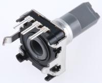 ec12e1220401 Alps Alpine 12 Pulse Mechanical Rotary Encoder Flat Shaft (Not Indexed), Through Hole