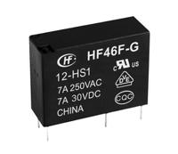 hf46f-g012-hs1f610 Hongfa Europe GMBH PCB Mount Power Relay, 12V dc Coil, 10A Switching Current, SPST