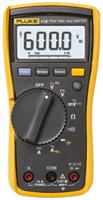 2583583 Fluke 115 Handheld Digital Multimeter, True RMS, 10A ac Max, 10A dc Max, 600V ac Max - UKAS Calibrated