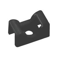 7tag009840r0018 Thomas & Betts Cable Ties, Mounting Base, 23.4mm x 14.2 mm, Black Nylon, Pk-100