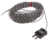 123-6310 RS PRO Type J Exposed Junction Thermocouple 10m Length, 1/0.2mm Diameter → +260°C