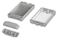 96023145-b-140804-pc-v0-g-7035 Bopla Bocube Series Polycarbonate General Purpose Enclosure, IP66, IP68, Flanged, 151 x 80 x 40mm