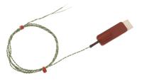 131-4738 RS PRO Type K Rubber Patch Thermocouple 2m Length, 40 x 13 x 5mm Diameter → +150°C