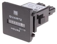 896-6898 RS PRO Hour Meter, 6 Digit Analogue, 50Hz, 10 → 80 V dc