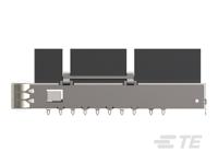 2342933-3 TE Connectivity QSFP Connector, Cage & Heatsink 1-Position,