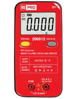 296-613 RS PRO Digital, LCD Digital Multimeter, True RMS, 600V ac Max