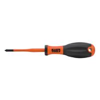 32246ins Klein Tools Pozidriv Insulated Screwdriver, PZ1 Tip, 80 mm Blade, VDE/1000V, 180 mm Overall
