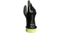 3441000-9 Mapa ULTRANITRIL 410 Black, Yellow Nitrile, Polyvinyl Chloride Work Gloves, Size 9, Nitrile, Polyvinyl Chloride Coating