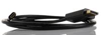 192-4679 RS PRO Male DisplayPort to Male USB C, PVC  Cable, 4K, 1m