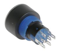175-8245 RS PRO Illuminated Push Button Switch, Momentary, Panel Mount, 22.2mm Cutout, DPDT, Red LED, 250V ac, IP65
