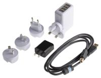 123-6479 RS PRO RSDPB5150 Oscilloscope Probe, Differential Type, 70MHz, 1:50, 1:500, BNC Connector