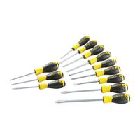 stht0-60212 Stanley Phillips; Pozidriv; Slotted; Torx Screwdriver Set, 12-Piece