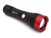 196-4196 RS PRO LED Torch Black, Red 600 lm, 163 mm