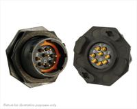 uts712e8p Souriau Sunbank by Eaton, UTS 8 Way Cable Mount MIL Spec Circular Connector Receptacle, Pin Contacts,Shell Size 12,