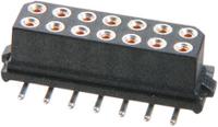 m80-6810842 HARWIN m80 Series Straight Surface Mount PCB Socket, 8-Contact, 2-Row, 2mm Pitch, Solder Termination