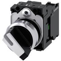 3su1150-2bc60-1ba0 Siemens Latching Toggle Switch - (1NO) 32.3mm Cutout Diameter 2 Positions