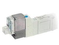 sy5340-5loz-q SMC 5/3 Pneumatic Solenoid Valve - Solenoid/Pilot/Spring SY5000 Series 24V dc
