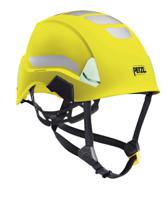 a020ca00 Petzl STRATO Yellow Safety Helmet with Chin Strap, Adjustable