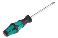05007620001 Wera Slotted  Screwdriver, 6 mm Tip, 125 mm Blade, 230 mm Overall