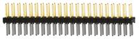 tsw-122-08-l-d Samtec TSW Series Straight Through Hole Pin Header, 44 Contact(s), 2.54 mm Pitch, 2 Row, Unshrouded