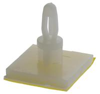 lcbsb-6-01a-rt LCBSB-6-01A-RT, 9.5mm High Nylon PCB Support for 4mm PCB Hole, 17.8 x 17.8mm Base