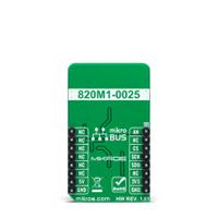 mikroe-4559 MikroElektronika Piezo Accel Click Accelerometer Add On Board for 820M1-0025 mikroBUS Socket