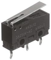 avt321261 Panasonic Short Hinge Lever Micro Switch, Solder Terminal, 100 mA @ 30 V dc, SP-CO
