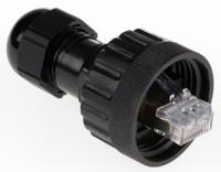 1546440-1 TE Connectivity  Series Male RJ45 Connector, Cable Mount