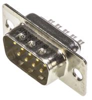09672095615 HARTING 9 Way Panel Mount D-sub Connector Plug, 2.77mm Pitch