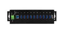 ex-1510hmvs Exsys 10 Port USB 3.2 USB A, USB B  Hub, 198.00 x 55.00 x 30.80mm