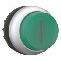 70011277-m22-dlh-g-x1m22-a Eaton RMQ Titan M22 Series Green Illuminated Momentary Push Button Head, 22mm Cutout, IP69K
