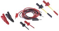 933003001 Hirschmann Test Lead Kit With Crocodile Clip, Probe Tip x 2, Test Lead x 2, Test Tip x 2
