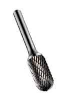 p80560x60 Dormer P805 Series Ball Nosed Cylinder Burr, 6.0mm Capacity, Carbide Blade