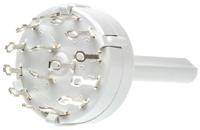 ck1036 Lorlin, 4 Position 3PST Rotary Switch, 150 mA@ 250 V ac, Solder Tab