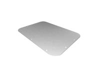 2575100 Rittal SZ Series RAL 7035 Sheet Steel Gland Plate, 301mm W for Use with AX