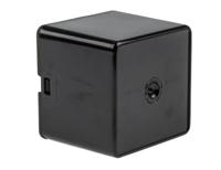 rs01582035000 Perancea MIMRAM Series Black Polycarbonate Enclosure, Black Lid, 43 x 50 x 50mm