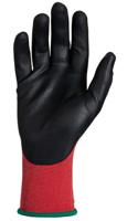 olb1-10 Tornado Olba Red Nylon Nylon Work Gloves, Size 10, Polymer Coating