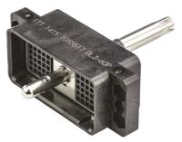 dl3-60p ITT Cannon, DL 2.54mm Pitch Plug Body, Male, Straight, 60 Way