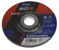 66252831408 Norton Grinding Disc Aluminium Oxide Grinding Disc, 115mm x 6.5mm Thick, P24 Grit, 5 in pack