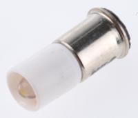 207-078 RS PRO White LED Indicator Lamp, 24V dc, Midget Flange Base, 6mm Diameter, 2070mcd