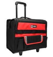 284-6055 RS PRO 600 Denier Fabric Wheeled Bag 460mm x 250mm x 420mm