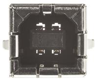5788336-1 TE Connectivity Straight, Through Hole, Socket- Single Port Type B USB Connector